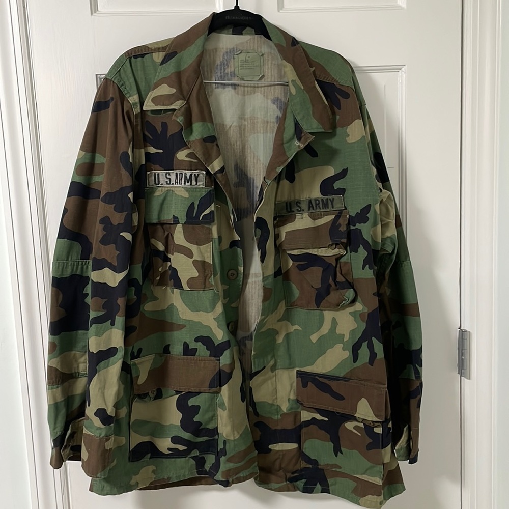 Vintage Camo Jacket Unisex
